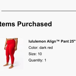 Lululemon leggings